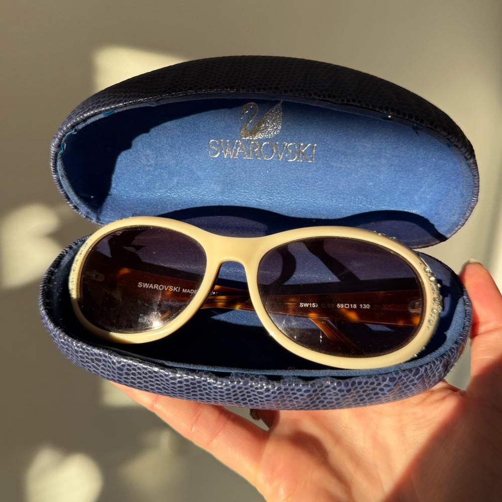 RARE Vintage Swarovski sunglasses✨ - Picture 5 of 15